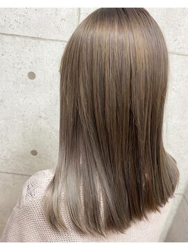 ヘアテリア リュウ 大塚(hair teria ryu) ブリーチベース有/透明感抜群アッシュベージュ