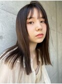 パツッと束感ヘア/表参道/原宿/外国人風