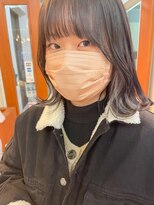 テトラ バイ ネオリーブ 横浜西口店(tetra by neolive)&nbsp;インナーカラーホワイトグレー☆