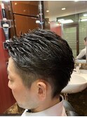 ビジネスセクシーパーマ　新橋　理容室　床屋　ヒロ銀座　日比谷