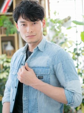 カバーヘア ブリス 志木南口駅前店(COVER HAIR bliss) ニュアンスパーマモテ髪ソフトツーブロックa志木20代30代40代