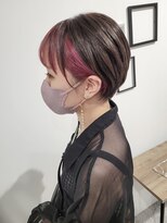 ベール(BALE) 丸みショート×フェイスフレーミング
