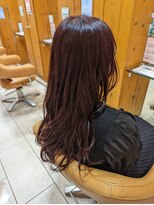 ヘアーアンドメイク エクリ 不動前店(Hair&Make equri)&nbsp;エクリカラー！　　チェリーレッドカラー