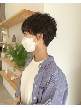 ヌール(Nuru) perm×short hair