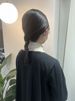 アイコン 博多(ICON.) タイトなヘアアレンジ