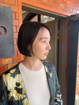 ボスコ 下北沢店(bosco) 黒髪ボブ ≪saya≫