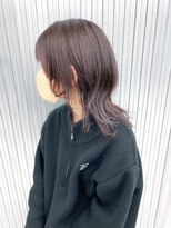 キバ(kva)&nbsp;▽□□▽ ウルフカット× グレージュカラー