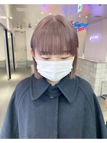 ゲーム 原宿店(GAME)&nbsp;ダブルカラーホワイトベージュカラーケアブリーチハイトーン韓国