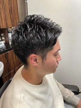 ヒロギンザバーバーショップ 新宿店(HIRO GINZA BARBER SHOP) スパイラルパーマ(理容室/メンズ/barber shop新宿店)