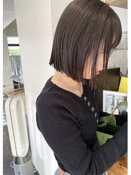 エンス(en:s) △地毛風カラーボブ【カラー/デザインカラー/ケアカラー/ボブ】