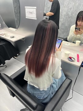 ワンズミラー 立川(ONE'S MIRROR) イメチェン/レッドブラウン/フルバング/似合わせカット/立川駅