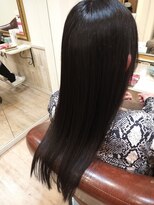 ヘアーズ ロッソ(hair's ROSSO)&nbsp;クセ毛矯正+アルカリ酸熱トリートメント[30代40代50代60代]