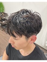 チョップカット&nbsp;パーマ