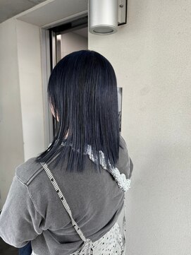 ワンズ リー 上大岡店(One's ly) レイヤーカット/ウェットヘア/オリーブベージュ[上大岡]