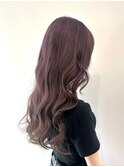 ミルクティーベージュダブルカラーケアブリーチインナーカラー