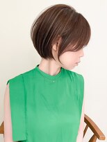 ネイロ バイ ジルブラン 葛西(NeiRo by JIL BLAN) ハイライト白髪ぼかしダブルカラーインナーカラーショートボブ