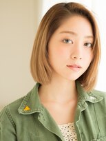 TRE南流山　ハイトーンカラー×内巻きこなれミディb