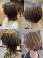 アグ ヘアー メレ 生桑店(Agu hair mele)&nbsp;くびれボブ　ショート　◎