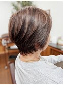 大人ショートハイライト