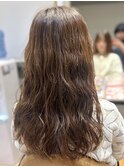 ゆるめ大きめウエーブパーマ♪