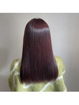 アヴァンス ジェイアール和歌山店(AVANCE.)&nbsp;春カラー×ブリーチなしチェリーブラウン