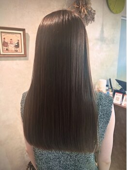イロバイルポポル(iro...by rupopolu)の写真/≪プライベートサロン≫髪質改善トリートメントBYKARTEの取り扱いあり◎ダメージを補修し美しい素髪へ♪