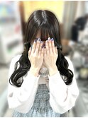 ウェーブ巻き