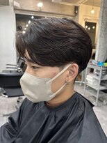 レタッチ バイ フィフス 天神大名(RETOUCH by fifth) 天神大名ニュアンスパーマメンズパーマセンターパート30代