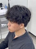 フィフス 仙台(fifth) 仙台シャドウパーママッシュセンターパートルーズパーマゆるめ◯