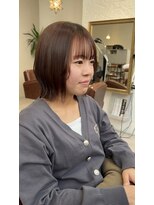 カモン(CAMON)&nbsp;ミディアムボブ　×　くびれボブ