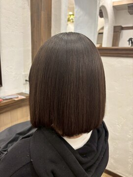 アミリー ひたち野うしく店(Amily) ハイライトバレイヤージュダブルカラーケアブリーチ20代30代