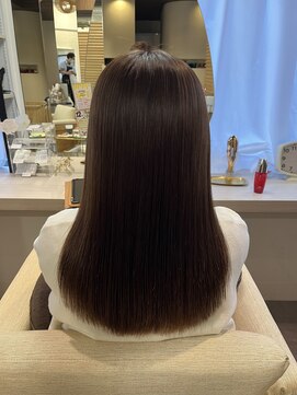 美髪ストレート