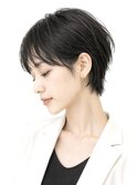 ☆お客様スタイル☆【艶カラーショート／二俣川／二俣川駅】