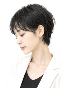 ☆お客様スタイル☆【艶カラーショート／二俣川／二俣川駅】