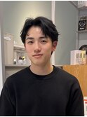 men's/メンズ/リバースセンターパート/メンズパーマダウンパーマ
