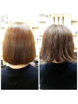 スタジオノブ(Studio nob)&nbsp;髪質改善ココナッツストレート/髪質改善/ツヤ髪ストレート