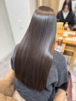 ノンダメージサロン 広島袋町店&nbsp;[絹髪]超高濃度水素ケアストレ-ト+シルクTr