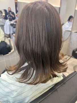 グラムヘアー(GLAM HAIR) オリーブベージュカラー