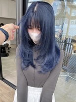 オプス 大名店(Ops)&nbsp;ネイビーブルー/ブリーチ
