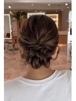 エクステ/シールエクステ専門店/梅田/ヘアセット/ヘアアレンジ/LANDS ANNEX  エクステ&nbsp;【ヘアセット】シニヨンヘア/ブライダルヘア／梅田駅