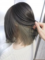 アンク クロス 関内店&nbsp;ヌーディグレーインナーカラー　【mifuyu】