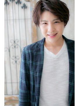 モッズヘア メン 上尾東口店(mod's hair men) ≪mod's men≫動きをつけた大人めショートa