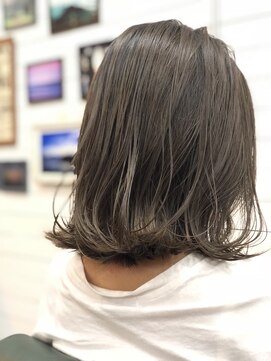 アルール バイ フェローズ(ARULE by fellows) シークレットハイライト&切りっぱなし外ハネボブ