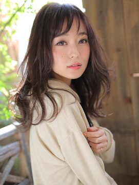 アグ ヘアー スロー 今宿店(Agu hair throw) ☆ダークトーンが◎大人セミロングスタイル☆