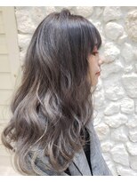 モアナ バイ ヘッドライト 武蔵小杉店(Moana by HEADLIGHT)&nbsp;グラデーションカラー#アッシュ#デザインカラー#大人かわいい