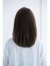 髪質改善 トリートメントストレート+カット ¥12500 →¥11100