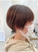 コスメストレート丸みのある刈り上げショート / ROMMY.本厚木す