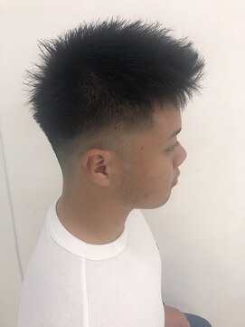 ネバーランド(NEVERLAND) フェード風刈り上げソフトモヒカン