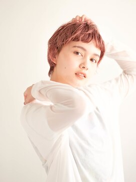 ジュール サウス 新宿南口(Joule South) 顔型別ヘアスタイル特集/マロンベージュ/Aラインボブ/新宿