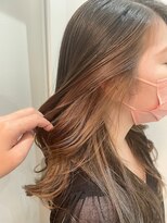 グーフィートーキョー 銀座(Goofy Tokyo)&nbsp;大人巻き/イヤリングカラー/インナーカラー/ゴールドベージュ